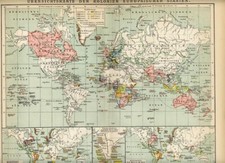 1897 colonie europee usato  Pescara