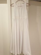 Schönes weißes kleid gebraucht kaufen  Vechta