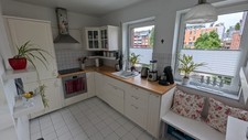 Einbauküche landhausstil wei� gebraucht kaufen  Münster
