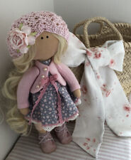 Handmade tilda doll for sale  WAREHAM
