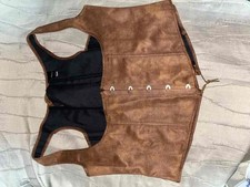 Brown faux leather for sale  Norfolk