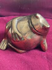 Brass frog paperweight for sale  Mertztown