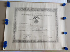 Diplome legion honneur d'occasion  Quimper