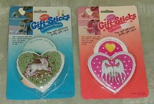 Adesivos de cartão de presente unicórnio vintage dos anos 80 em perfeito estado, na caixa e quase em perfeito estado comprar usado  Enviando para Brazil