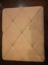 Rustic burlap covered for sale  Garland