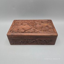 Vintage brown wooden for sale  Cary
