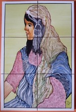 Fresque murale carreaux d'occasion  Beauvais