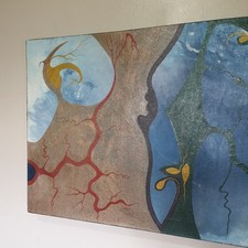 Vintage surrealist abstract for sale  CARSHALTON