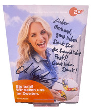 Anna kraft autogramm gebraucht kaufen  Berlin