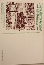 Gedenkkarte 175 geburtstag gebraucht kaufen  Glashütte