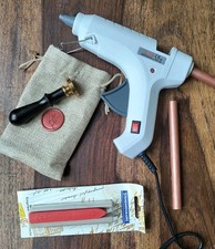 Siegelstempel set wachspistole gebraucht kaufen  Flintsbach a.Inn