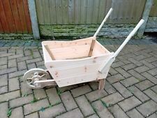 wooden wheelbarrow planter for sale  PRESTON