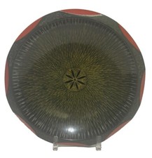 Louça japonesa Kihachi Kobo prato de jantar utensílios decorativos vermelho preto, usado comprar usado  Enviando para Brazil