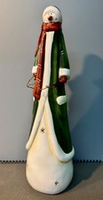 Ceramic snowman wearing for sale  SOUTHPORT