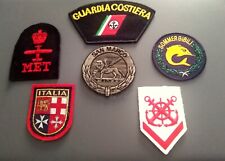 Distintivi marina guardia usato  Italia