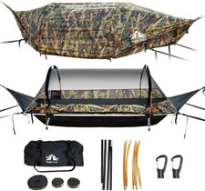 Night Cat Hängematte-Zelt flacher Boden Hammock Tent Outdoor Wandern Camping Tar comprar usado  Enviando para Brazil