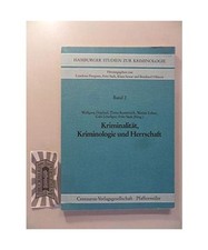 Kriminalität kriminologie her gebraucht kaufen  Trebbin