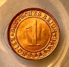 Reichspfennig 1924 weimarer gebraucht kaufen  Husum