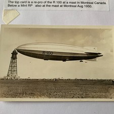 Postcard r100 airship for sale  INVERNESS
