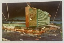 Cartão postal antigo ~ Harvey's Wagon Wheel Resort Casino ~ Lake Tahoe Nevada NV comprar usado  Enviando para Brazil