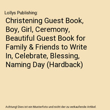 Christening guest book gebraucht kaufen  Trebbin