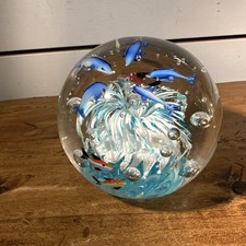 Art glass dolphin for sale  Bells
