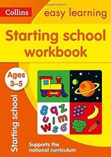 Starting school workbook for sale  ROSSENDALE