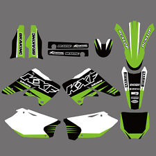 Kit de gráficos da equipe Decalques Adesivo Para Kawasaki Kxf 250 2004-2005 comprar usado  Enviando para Brazil