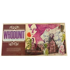Jogo de tabuleiro Whodunit Mystery Detective por Selchow & Righter vintage 1972 completo comprar usado  Enviando para Brazil