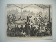 Gravure 1863. encheres d'occasion  Laxou