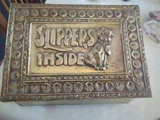 vintage slipper box for sale  LANCASTER