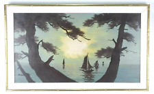 Asian seascape oil for sale  Ocala