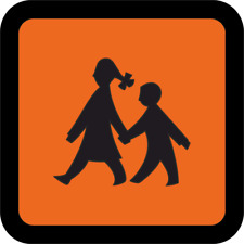 Schulbusschild saugnapffolie p gebraucht kaufen  Essen