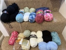 Joblot crochet knitting for sale  STOCKBRIDGE