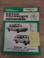 Revue technique renault d'occasion  Avignon