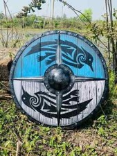 Medieval wooden viking for sale  USA