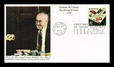 JOGO DE MONOPÓLIO CAPA DOS EUA DÉCADA DE 1930 COMEMORAR SÉCULO FDC CACHET MÍSTICO comprar usado  Enviando para Brazil