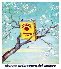 Pubblicita 1935 shell usato  Biella