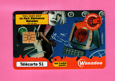 Telecarte publique wanadoo d'occasion  Raphele-les-Arles