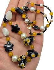 Vintage necklace glass for sale  TONYPANDY