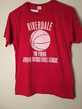 Usado, Camiseta Vintage Anos 80 Riverdale Junior Basketball League Tela Estrelas SS 5050 Pequena comprar usado  Enviando para Brazil