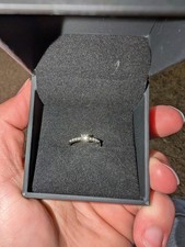 Diamond solitaire engagement for sale  Spring