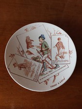Assiette theme chasse d'occasion  Aix-en-Provence-