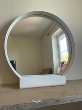 VINTAGE IKEA YPPERLIG Lustro Biały metalowy łuk z kieszenią do przechowywania SIANO X COLLAB na sprzedaż  Wysyłka do Poland