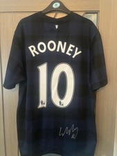 Wayne rooney signiertes gebraucht kaufen  Versand nach Germany