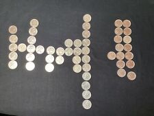 50x old pence for sale  COCKERMOUTH