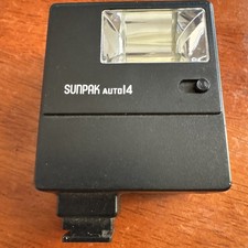 Sunpak auto flashgun for sale  WESTON-SUPER-MARE
