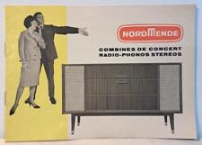 Nordmende radio phonos d'occasion  Marseille IV