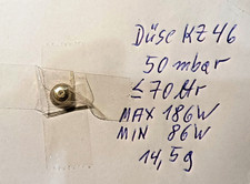 Düse KZ 46 Gasdüse RM 200 RM 270 RM 4230 Elektrolux comprar usado  Enviando para Brazil