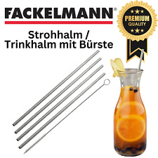 Fackelmann edelstahl trinkhalm gebraucht kaufen  Reutlingen